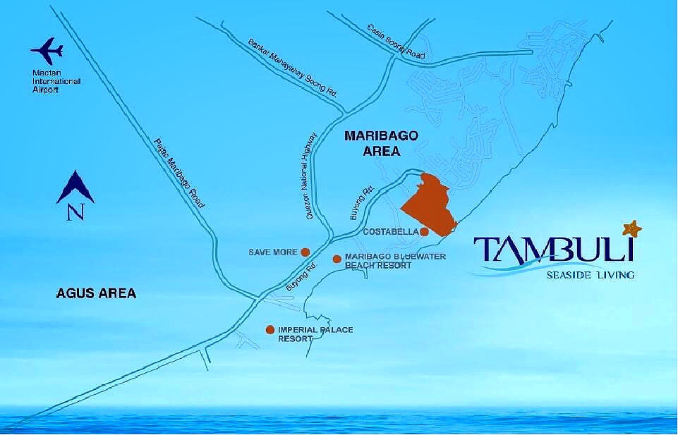 マリバゴ周辺MAP
