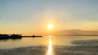 マニラ湾の夕日といえば世界三大夕焼けの一つ