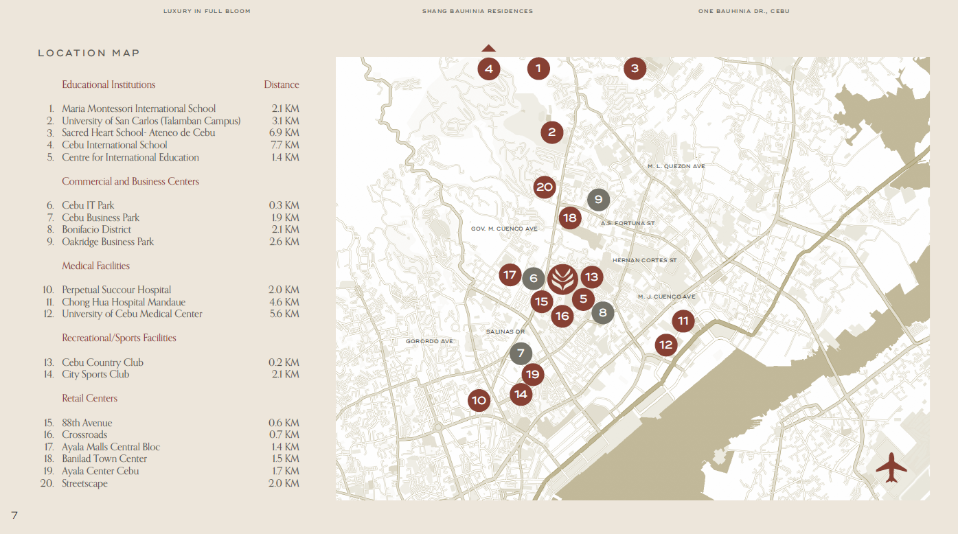 Shang Bauhinia Residences周辺MAP